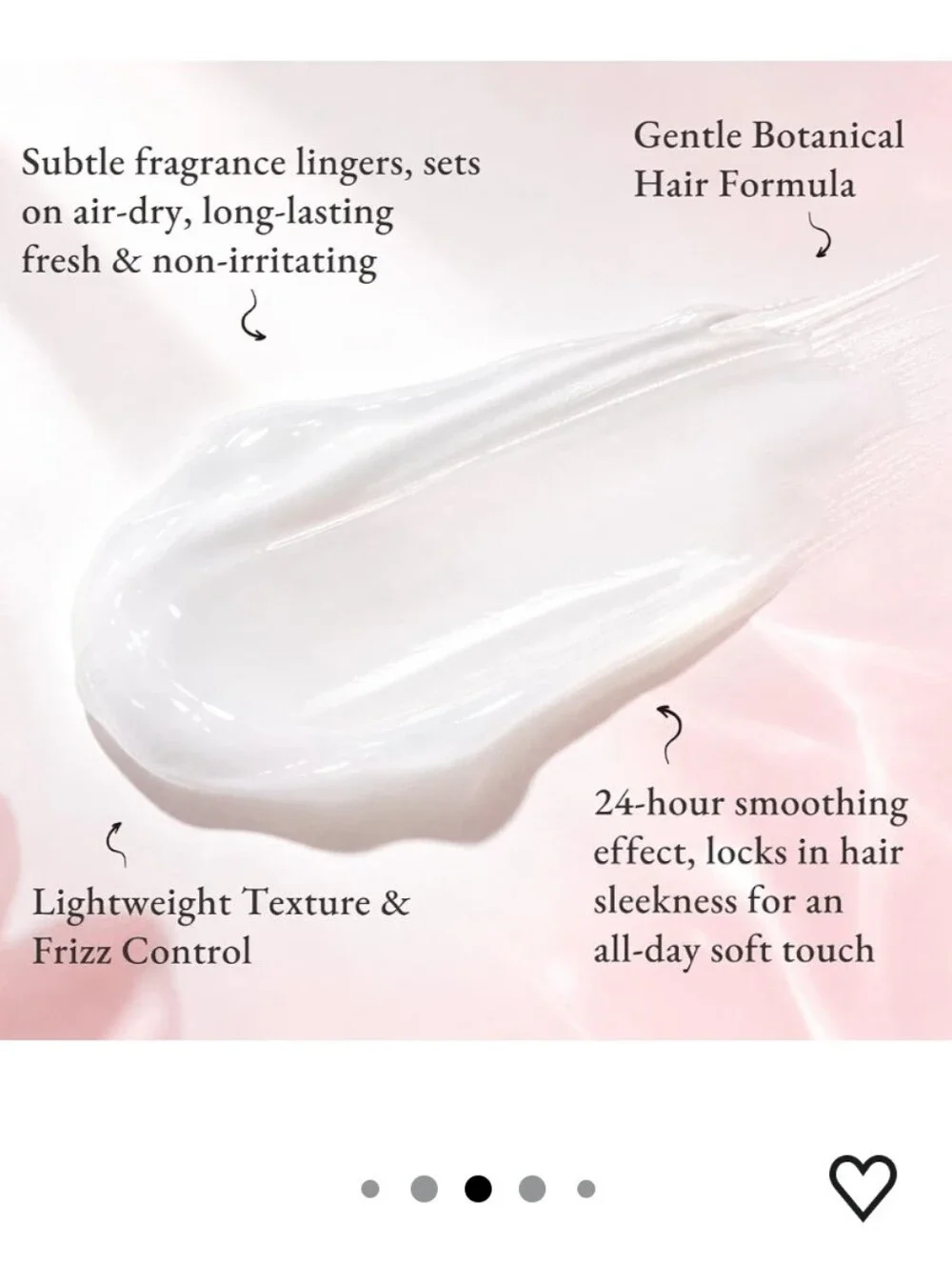 Air Dry Cream for Straight & Fine Hair, Leave In Styling Cream